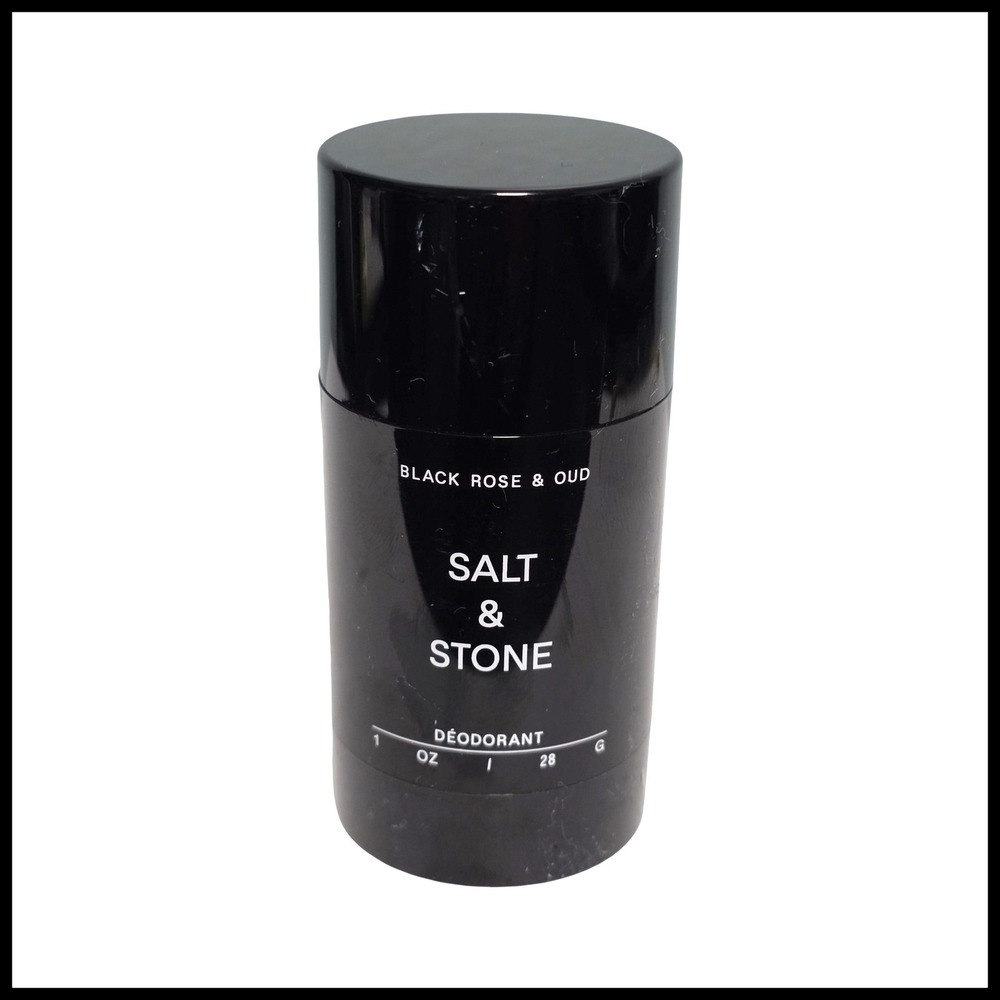 Salt & Stone Black Rose & Oud Deodorant 1 oz 28g Travel Size Aluminum Free New